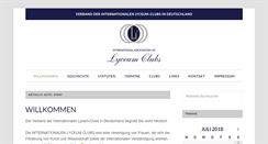 Desktop Screenshot of lyceum-club.de
